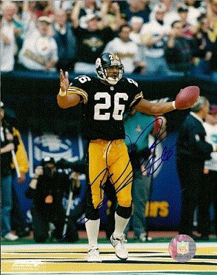 Autographed/Hand Signed Rod Woodson 8x10 Photo Pittsburgh Steelers