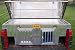 Two Door Crossover Diamond Tread Aluminum Dog Box w/Top Storage-Full Size Truck-Model 2