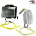 Tooluxe 40279L 130-LED Rechargeable Cordless Work Light with Stand