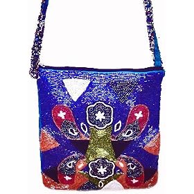 Colorful Beaded Evening Bag