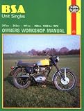 BSA Unit Singles Owners Workshop Manual, No. 127: '58-'72