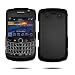 Fortress Brand Rubber Feel Black - Hard Cover Faceplate / Snap-on Protector Case For Blackberry Rim (Research In Motion) Bold 9700 ( AT&T / T Mobile) + Live My Life Wristband.