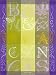 Garnier Thiebaut French Kitchen Towel Bonnes Vacances, Avocat (Happy Holidays Avocado) 23 x 30