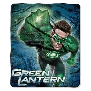 Green Lantern Green Force" Micro Raschel Throw (46"x60")