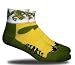 RHINO SOCKS SS series, Ribbit, green/black, anklet sports cycling biking hiking running socks
