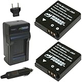 Wasabi Power Battery (2-Pack) and Charger for Sigma BP-41, BC-41 and Sigma DP1 Merrill, DP2 Merrill, DP3 Merrill