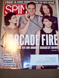 Spin Magazine October 2010 Arcade Fire Kid Cudi Brandon Flowers