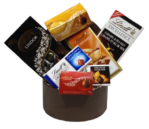 Choice Lindt Chocolate Gift Basket