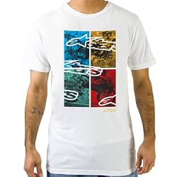 Alpinestars 1st Gear Youth Boys Short-Sleeve Casual Wear Shirt - White