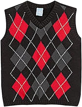 J. Khaki Little Boys Argyle Sweater Vest - (Size 3 Toddler)
