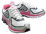 Nike Shox Qualify + Wht/Sil/Pink Ladies
