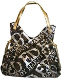 ED HARDY by Christian Audigier Emma Faux Leather Python Tattoo Handbag Purse Tote Bag