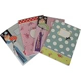Nouvelles Images Novelty Set of 4 Small Notebooks
