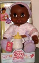 Baby Alive Sip 'n Snooze African American Newborn 4