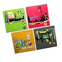 Gama-Go High Rollers-World Tour Magnetic Coasters, Set of 4