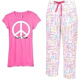 Junior's Swim Team Peace Pant Set
