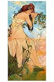 Ete (Summer) by Alphonse Mucha poster print,24 in. x 36 in.