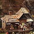 Department 56 Snow Village Halloween Rickety Railroad Station