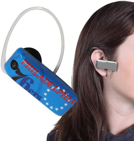 Earloomz SL-389 76Ers - Bluetooth Headset - Retail Packaging - Blue/White