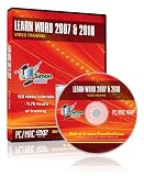 Learn Microsoft Word 2007 and 2010 Software Training Course - Self-Paced Learning on DVD by Simon Sez IT