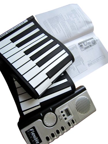 Portable Roll-up Electric Piano 61 Keys Soft Roll up Electronic Piano Keyboard product image