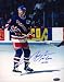 Mark Messier New York Rangers - First Game - 16x20 Autographed Photograph with 1st Game NYR Inscription