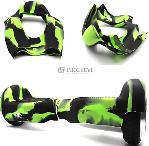 PROLEEYI 2 Pcs Hot New Arrive 6.5'' Self Balancing Scooter Silicone Case/Sleeve/Wrap/Enclosure for Two Wheels Smart Self Balancing Scooter Hands Free Drifting Board Electric Scooter, Camouflage