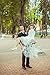 Persun Women's White Floral Print Gauze Panel Multi Layer Sleeveless Hi-lo Dress