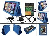 iShoppingdeals - 5 Item Bundle Accessories Pack for Amazon Kindle Fire 7-Inch Tablet WiFi