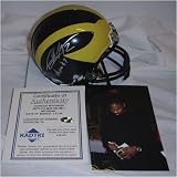 Charles Woodson Michigan Wolverines Autographed Mini Helmet