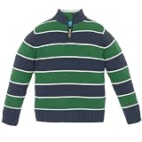 zip-neck sweater