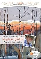 Landscapes in Living Color - Quiller Paints in Watercolor DVD (Landscapes in Living Color)