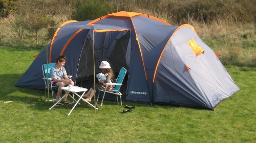 Ultracamp Churchill 6 Berth / Man Large Family Camping Tent