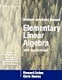 Elementary Linear Algebra with Applications, Student Solutions Manual