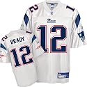 Tom Brady New England Patriots Replica White Jersey