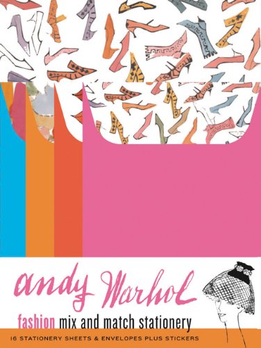 Andy Warhol Fashion Mix and Match Stationery
