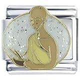 Buddhist Monk Religious Italian Charms Bracelet Link