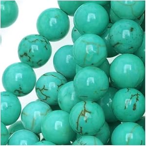 Turquoise-Gem-Round-Beads-4mm-16-Inch-Strand