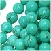 Turquoise Gem Round Beads 4mm / 16 Inch Strand