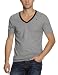 G-STAR Herren T-Shirt CL FEEDER STRIPE V T S/S, Gr. 54 (XL), Grau (antracite 2207)