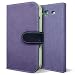 Mobc Samsung Galaxy S3 Leather Case Basic Book Collection - Two Tone Leather Wallet Case - Screen Protector Included - Retail Packaging - Purple - Verizon, AT&T, Sprint, T-Mobile, International, and Unlocked - Galaxy S 3 III i9300 Model Mobc Samsung Galaxy S3 Leather Case Basic Book Collection - Two Tone Leather Wallet Case - Screen Protector Included - Retail Packaging - Purple - Verizon, AT&T, Sprint, T-Mobile, International, and Unlocked - Galaxy S 3 III i9300 Model