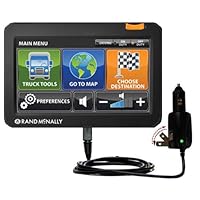 Unique Gomadic Car and Wall AC/DC Charger for the Rand McNally Intelliroute TND 510 710 720 - Two Critical Functions, One Great Charger