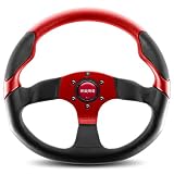 Momo CMD35BK0R Commando Red 350 mm Leather Steering Wheel Momo CMD35BK0R Commando Red 350 mm Leather Steering Wheel