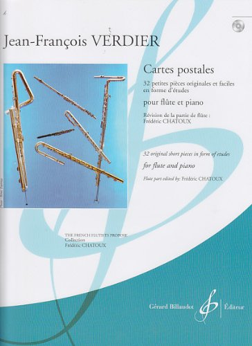 Cartes postales (1 CD) : Flûte et piano