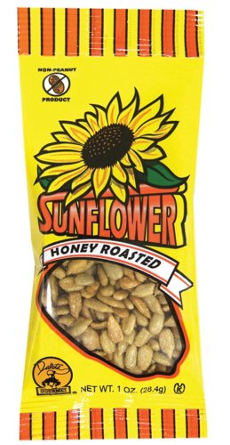 Dakota Gourmet Honey Roated Sunflower Kernels, 1-Ounce Bags (Pack of 150) by Dakota Gourmet