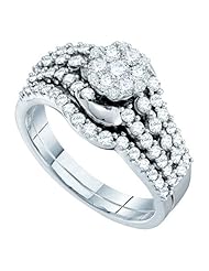 1.01CT-DIA FLOWER BRIDAL SET