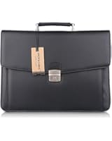 Jack&Chris&reg;New PU Leather Briefcase Messenger Bag Laptop Bag, MBYX012