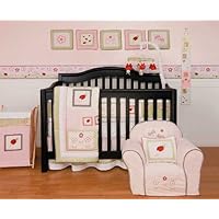 Lady Bug 6-Piece Baby Crib Bedding Set