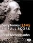 Symphonies Nos. 3, 4 and 5 in Full Score