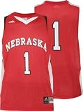 Nebraska Cornhuskers Basic -No. 1- Basketball Jersey